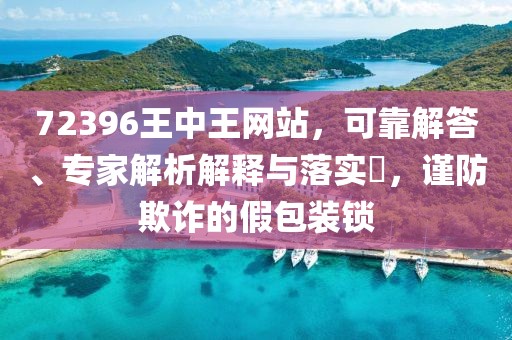 72396王中王网站，可靠解答、专家解析解释与落实​，谨防欺诈的假包装锁
